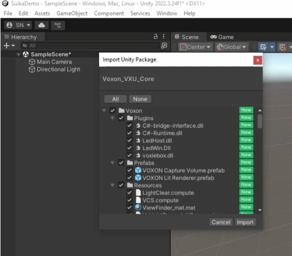 Unity on the Voxel volume 1